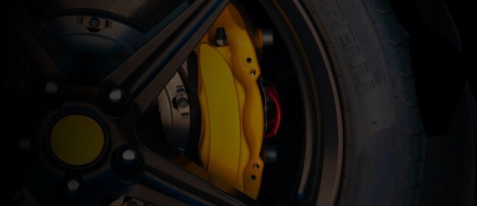 Brake discs & calipers.